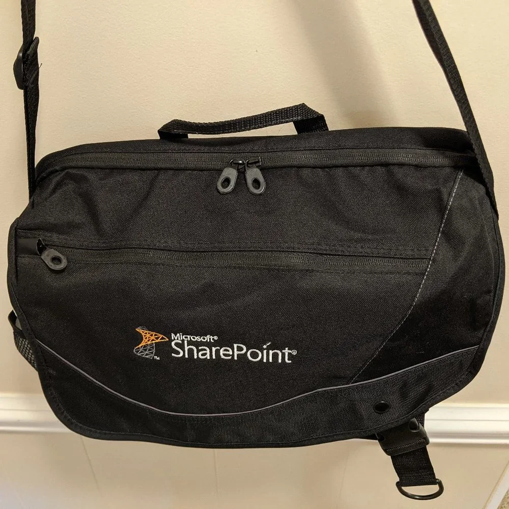 Canvas Messenger Style Laptop Bag